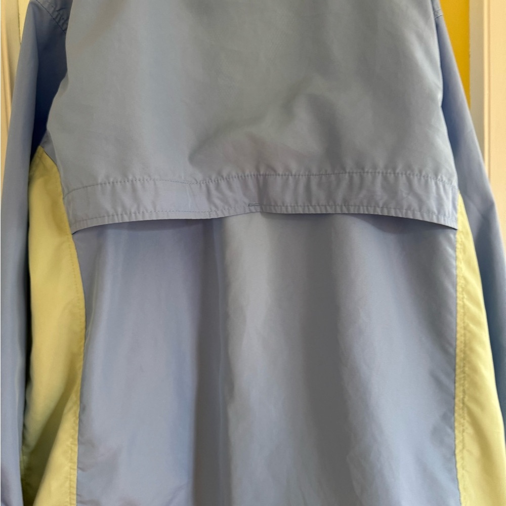 Eddie Bauer Colorblock Windbreaker - Periwinkle and Soft Yellow - Picture 14 of 16